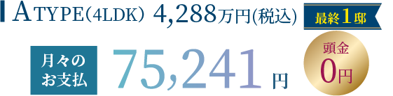 A TYPE（4LDK）